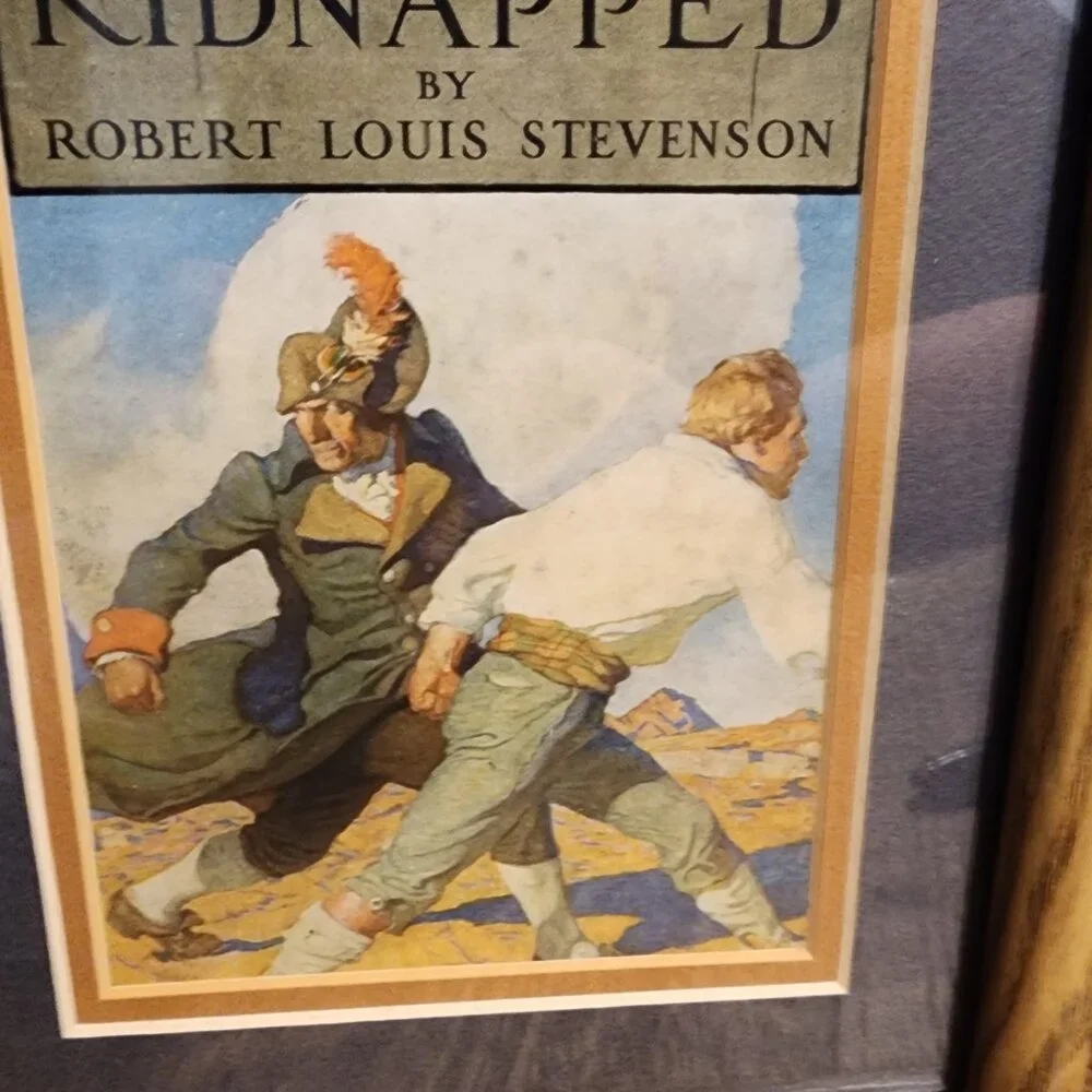 Treasure Island - N.C.Wyeth - Antique Book Cover